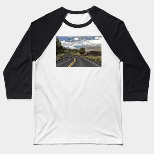 Entering Craters of the Moon National Monument and Preserve Baseball T-Shirt